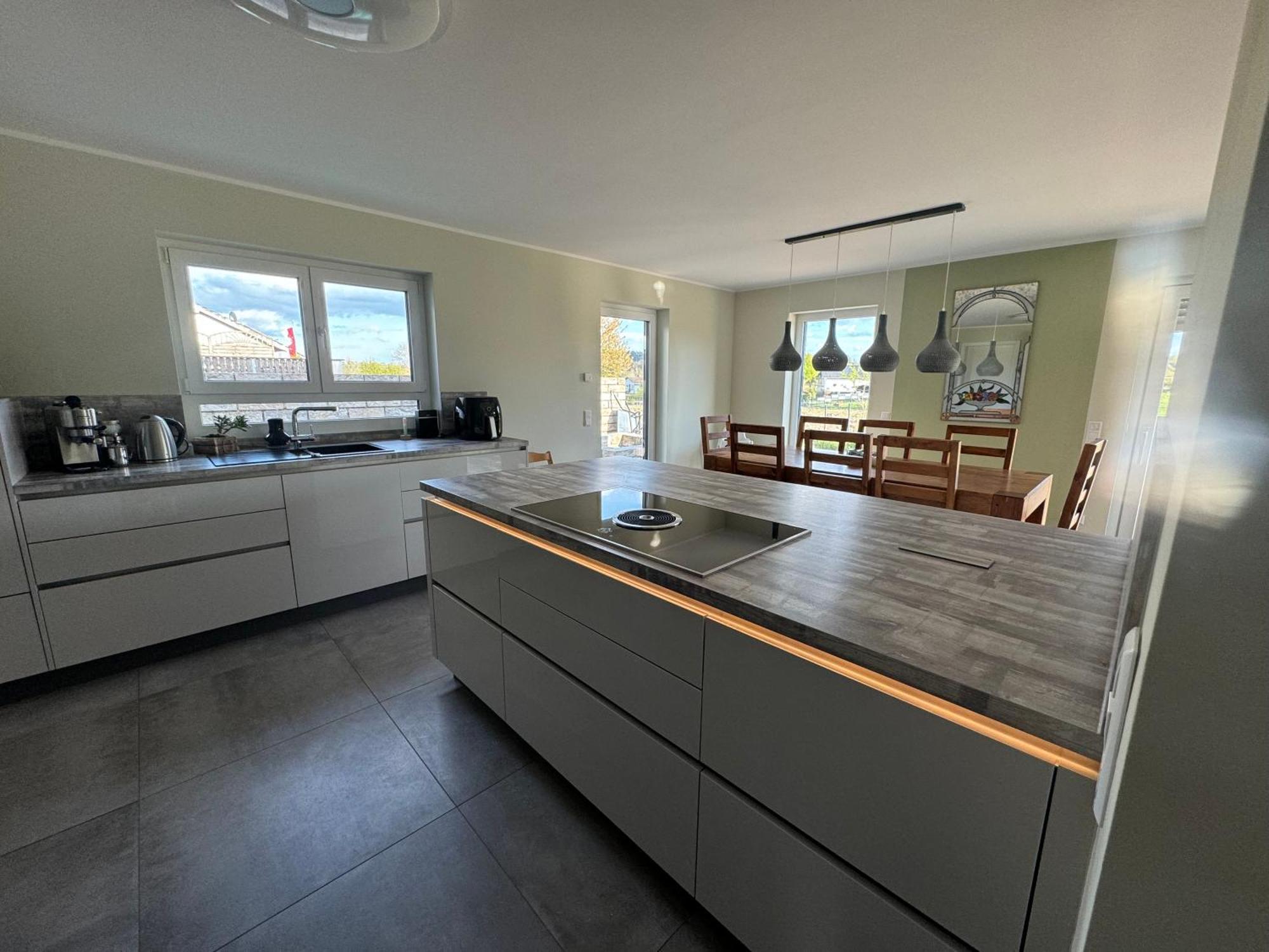Modernes Ferienhaus In Uedersdorf Ngoại thất bức ảnh